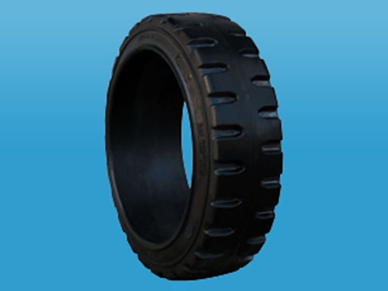 鋼圈壓配式實心輪胎